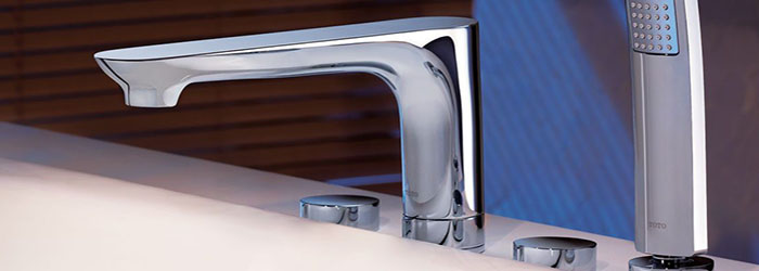 3 Holes Deck Mounted Bath Fillers